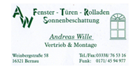 Andreas Wille - Fensterbau